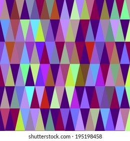 Colorful abstract background based on triangles.