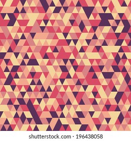 Colorful abstract background based on triangles.