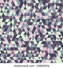 Colorful abstract background based on triangles.