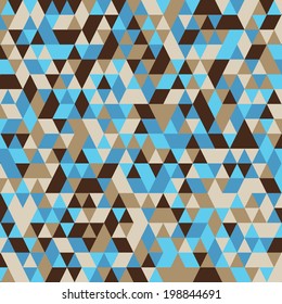 Colorful abstract background based on triangles.