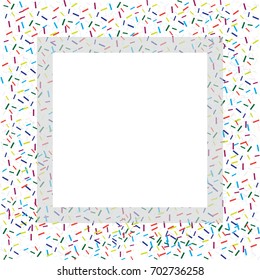 Colorful Abstract background with blank text box