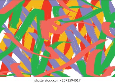 colorful abstract background brush painting