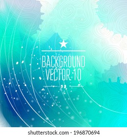 Colorful abstract background for business artwork. Vector Illustration, Graphic Design Editable For Your Design.