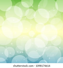 Colorful abstract background with circles
