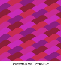 Colorful abstract background from circles forming modern pattern.