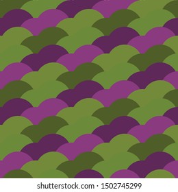 Colorful abstract background from circles forming modern pattern.