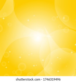 Colorful abstract background with circles and stars. Simple flat vector illustration.