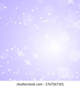 Colorful abstract background with circles and stars. Simple flat vector illustration.