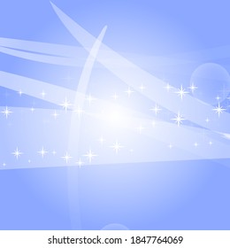 Colorful abstract background with circles and stars. Bright design. Simple flat vector illustration.