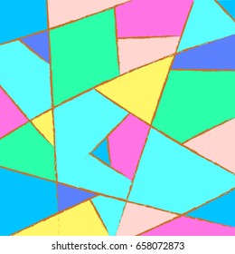 Colorful abstract background in cold tones.