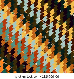 Colorful abstract background consisting of color geometric shapes. Design element.