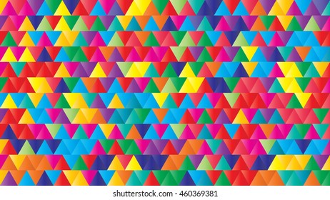 Colorful abstract background consisting of triangles