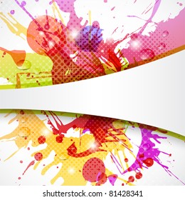 Fondo colorido y abstracto con espacio de copia