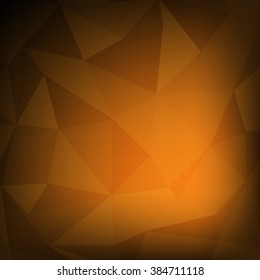 Colorful abstract background is created from simple triangles. Simple elements of design for creation of more difficult ideas.