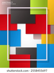 Colorful abstract background creative design