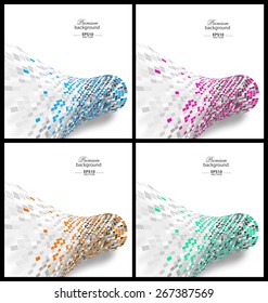 Colorful abstract background for creative design work