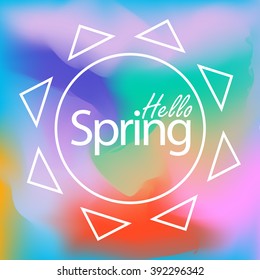 Colorful abstract background for design