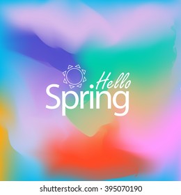 Colorful abstract background for design