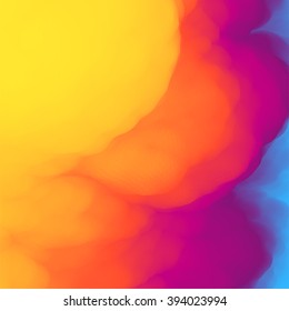 Farbiger abstrakter Hintergrund. Vorlage entwerfen. Modernes Muster. Vektorgrafik für Ihr Design. Kann für Banner, Flyer, Buchcover, Poster, Web Banner verwendet werden.