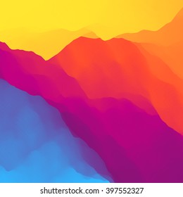 Colorful Abstract Background. Design Template. Modern Pattern. Vector Illustration For Your Design. Can Be Used For Banner, Flyer, Book Cover, Poster, Web Banners.