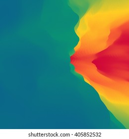 Colorful Abstract Background. Design Template. Modern Pattern.