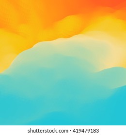 Colorful Abstract Background. Design Template. Modern Pattern. Vector Illustration.