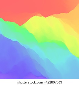 Fondo Abstracto Colorido. Plantilla de diseño. Patrón moderno. Ilustración vectorial.