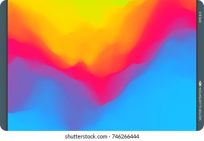 Colorful abstract background. Design template. Modern pattern. Vector illustration for your design. 
