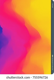 Fondo colorido y abstracto. Plantilla de diseño. Patrón moderno. Ilustración vectorial para su diseño. 