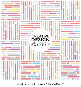 Colorful abstract background design, Vector template