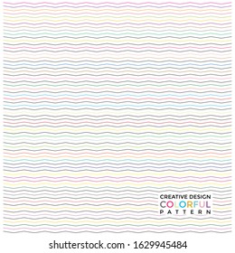 Colorful abstract background design, Vector template
