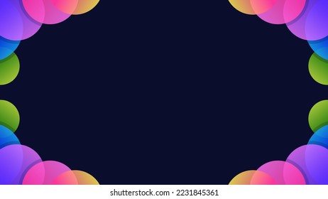 colorful abstract background design vector