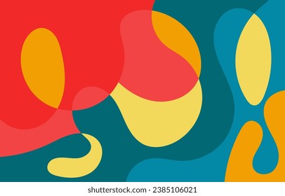 Colorful Abstract background design, vector art
