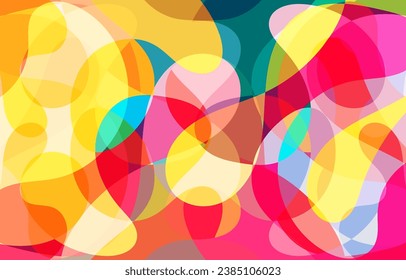 Colorful Abstract background design, vector art