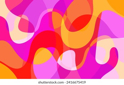 Colorful Abstract background design, vector art
