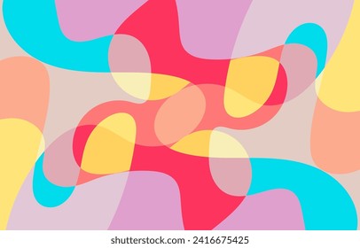 Colorful Abstract background design, vector art
