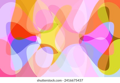 Colorful Abstract background design, vector art
