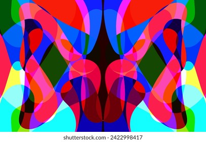 Colorful Abstract background design, vector art