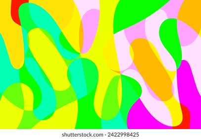 Colorful Abstract background design, vector art