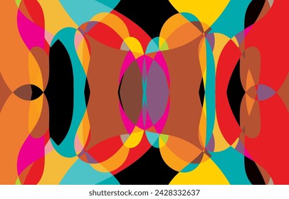 Colorful Abstract background design, vector art