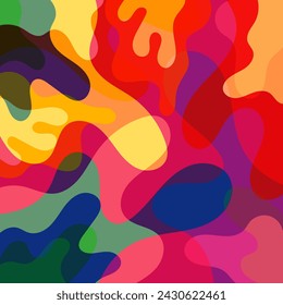 Colorful Abstract background design, vector art