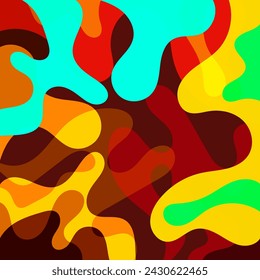Colorful Abstract background design, vector art