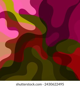 Colorful Abstract background design, vector art