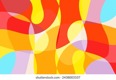Colorful Abstract background design, vector art