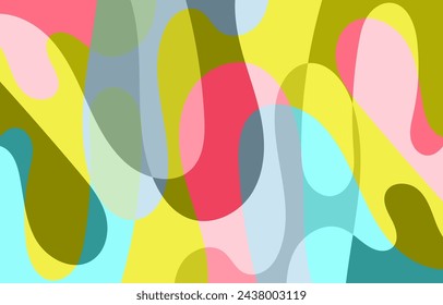 Buntes abstraktes Hintergrunddesign, Vektorkunst