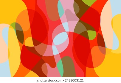 Colorful Abstract background design, vector art