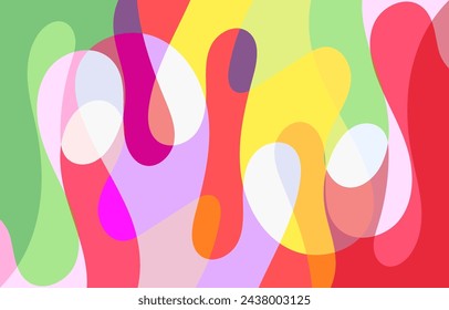 Colorful Abstract background design, vector art