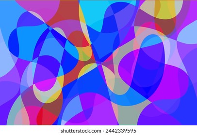Colorful Abstract background design, vector art
