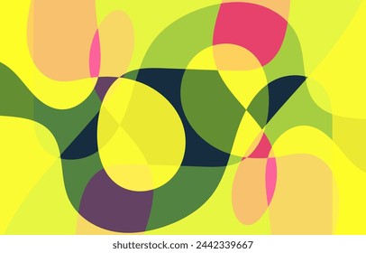 Colorful Abstract background design, vector art