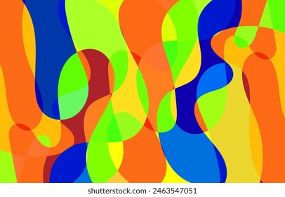 Colorful Abstract background design, vector art
